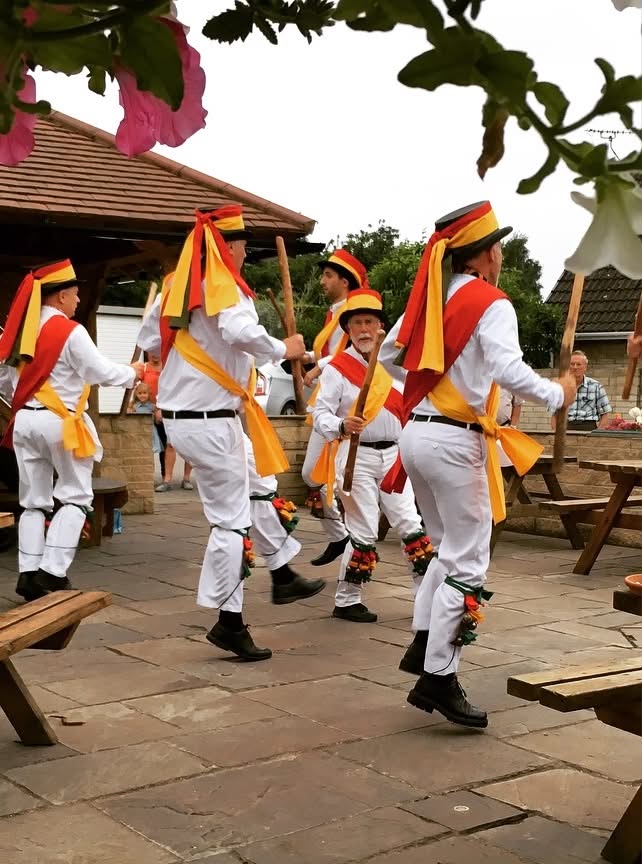 Morris Dancers At The Eagle & Child